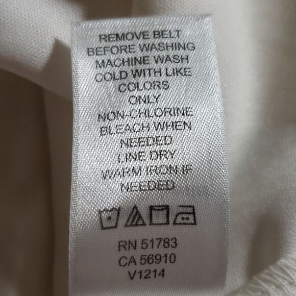 Maurices 0 White Chevron Lace & Striped Dress - Picture 11 of 11